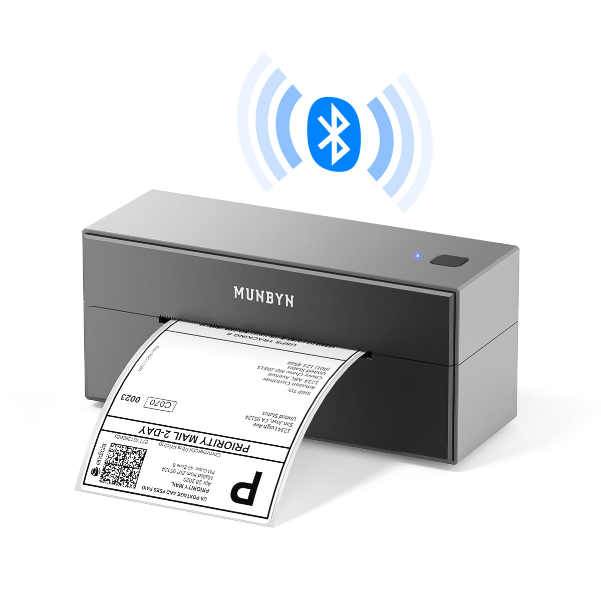 MUNBYN RealWriter 129 Bluetooth Thermal Label Printer